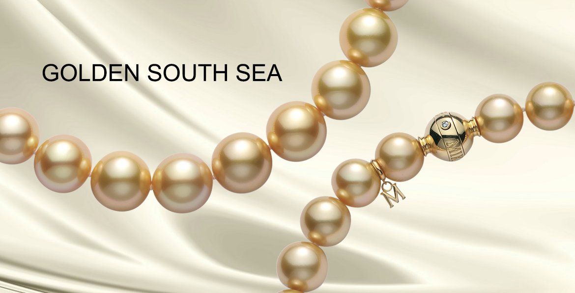 Mikimoto Golden South Sea Pearls