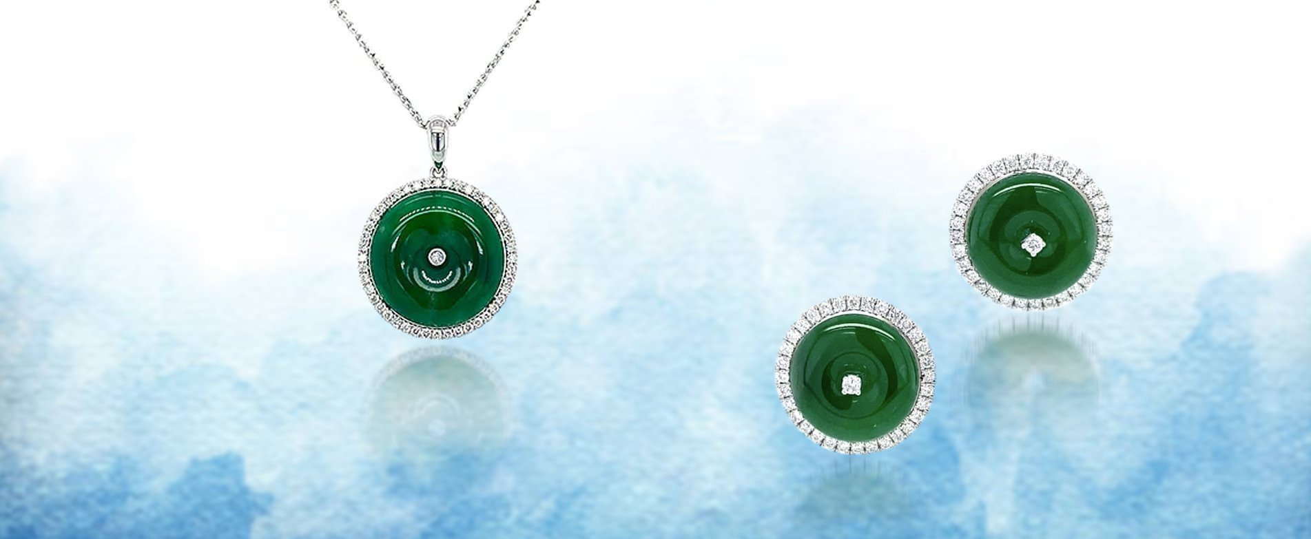 CH Collection - Jade Disc Jewelry