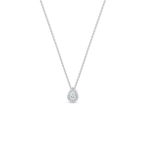 De Beers Aura Pear Diamond Pendant-De Beers Aura Pear Diamond Pendant - N1022330245
