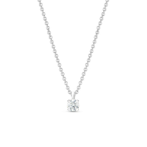 De Beers My First De Beers Classic Round Brilliant Diamond Pendant-De Beers My First De Beers Classic Round Brilliant Diamond Pendant - J5EX01B02P45
