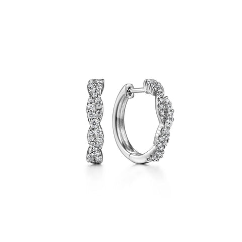 Gabriel & Co. Diamond Intricate Hoop Earrings-Gabriel & Co. Diamond Intricate Hoop Earrings - EG14508W45JJ