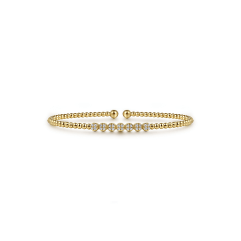 Gabriel & Co. Gold Bujukan Diamond Bracelet-Gabriel & Co. Gold Bujukan Diamond Bracelet BG4116-55Y45JJ