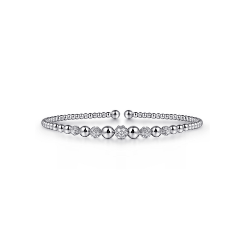 Gabriel & Co. Gold Bujukan Diamond Bracelet-Gabriel & Co. Gold Bujukan Diamond Bracelet BG4362-55W45JJ