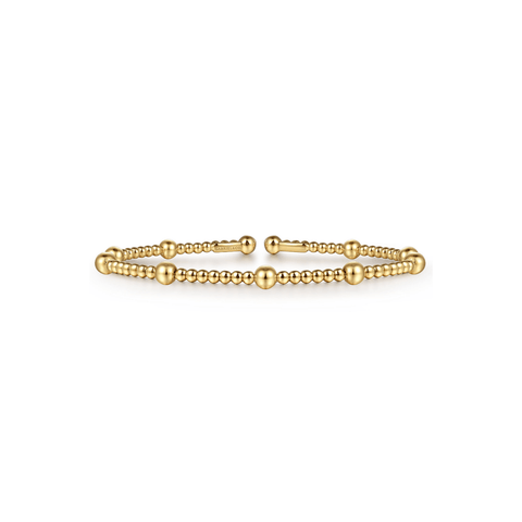 Gabriel & Co. Gold Bujukan Gold Beaded Bracelet-Gabriel & Co. Gold Bujukan Gold Beaded Bracelet BG4603-55Y4JJJ