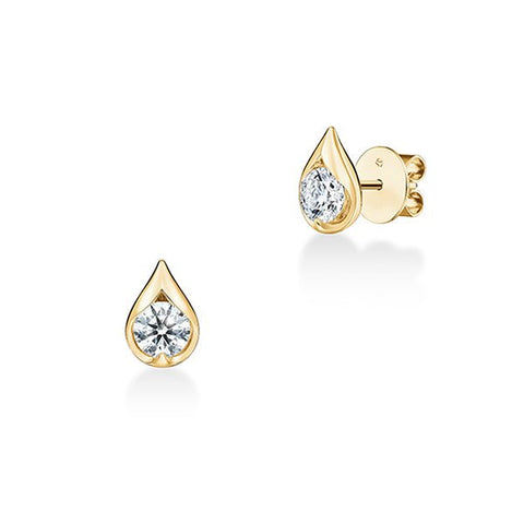 Hearts on Fire Lu Droplet Stud Earrings-Hearts on Fire Lu Droplet Stud Earrings - UU28298YIJV060