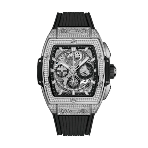 Hublot Spirit of Big Bang Titanium Pavé 42mm-Hublot Spirit of Big Bang Titanium Pavé - 642.NX.0170.RX.1704