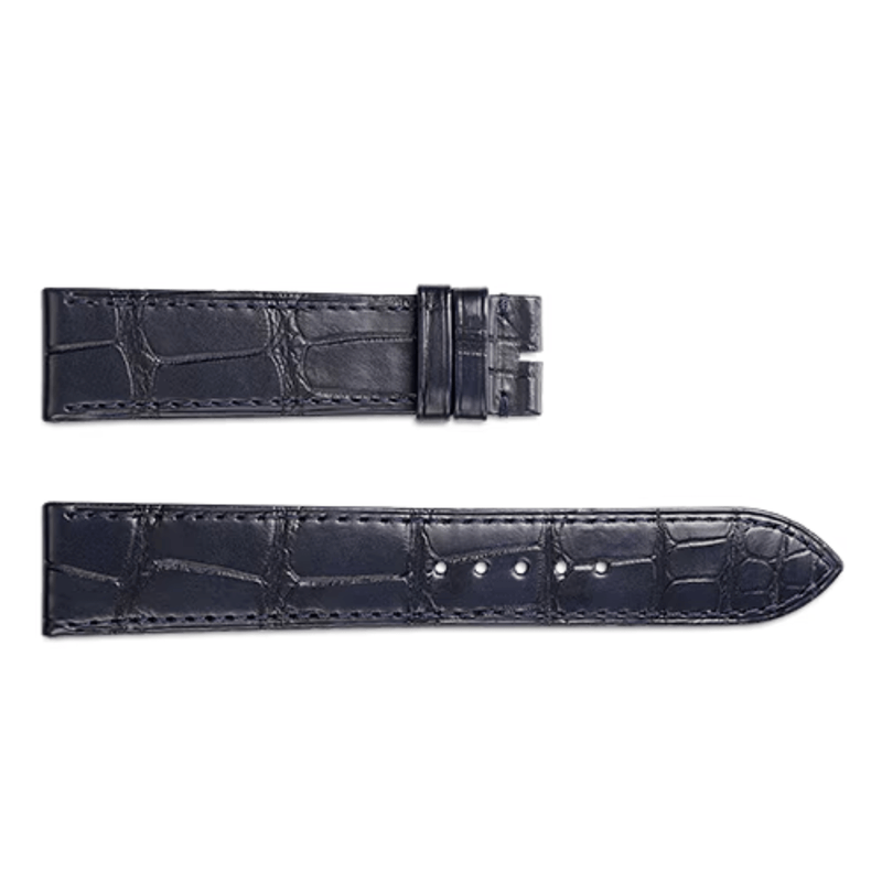 Jaeger-LeCoultre Alligator Leather Blue 22/20mm-Jaeger - LeCoultre Alligator Leather Blue 22/20mm - QC21C62C
