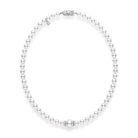 Mikimoto Fusion Akoya & White South Sea Cultured Pearl Necklace-Mikimoto Fusion Akoya & White South Sea Cultured Pearl Necklace - MZP10271ZDXW