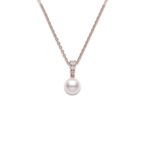 Mikimoto Morning Dew Akoya Cultured Pearl Pendant-Mikimoto Morning Dew Akoya Cultured Pearl Pendant - MPA10395ADXZ