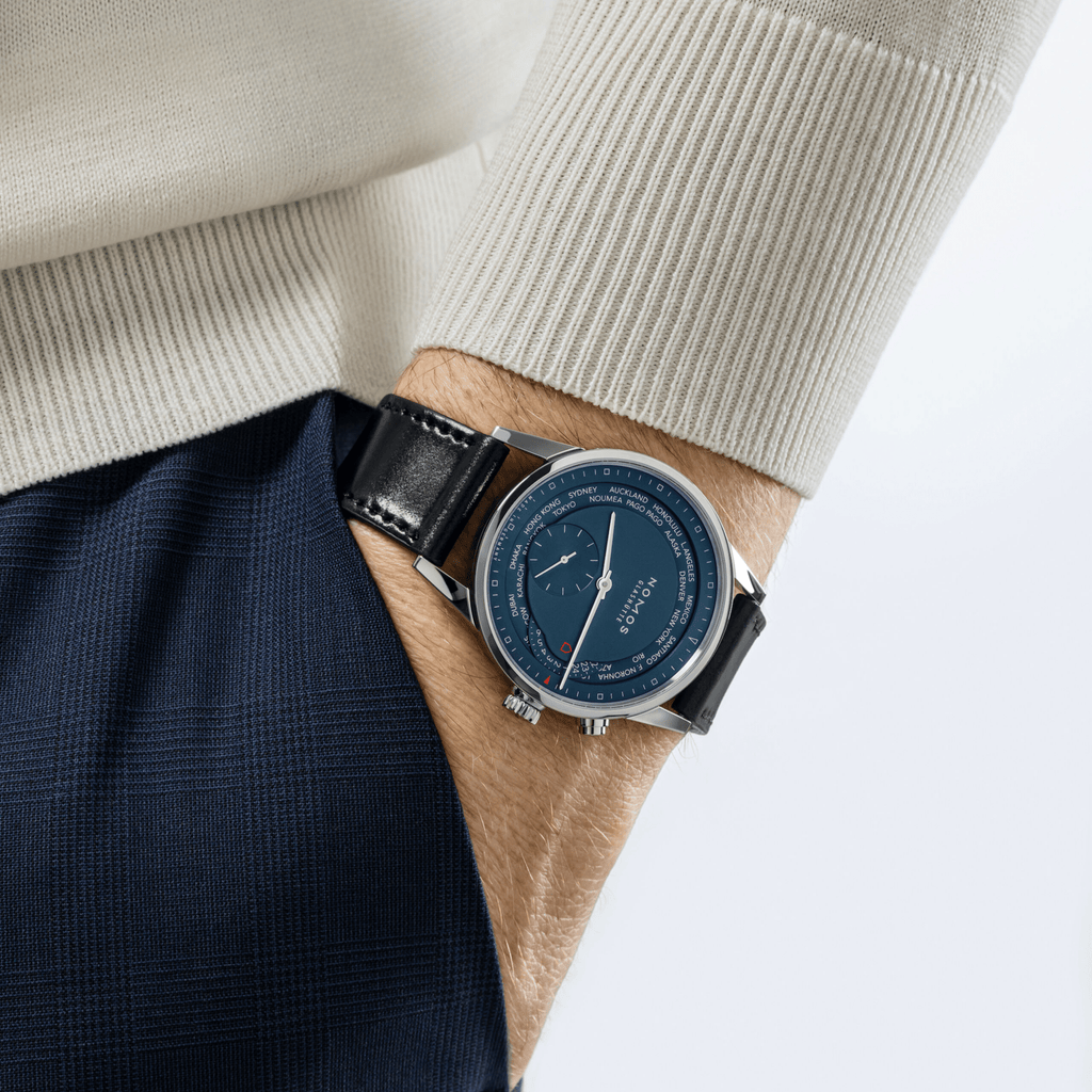 NOMOS Glashütte Zürich World Time Midnight Blue-NOMOS Glashütte Zürich World Time Midnight Blue - 807