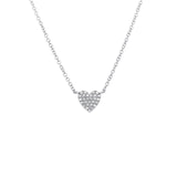 Shy Creation Diamond Heart Necklace-Shy Creation Diamond Heart Necklace - SC55002132