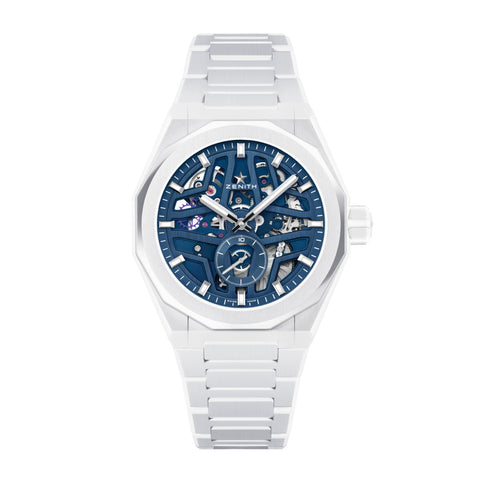 Zenith Defy Skyline Skeleton White Ceramic-Zenith Defy Skyline Skeleton White Ceramic - 49.9301.3620/79.I001