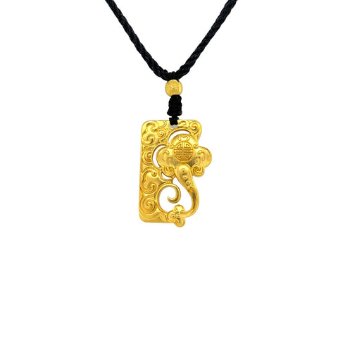 24K Gold Necklace-24K Gold Necklace - QK-23 CM24-QK