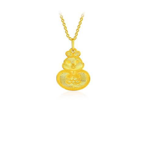 24K Gold Year of the Rabbit Necklace-24K Gold Year of the Rabbit Necklace - CM31658-R