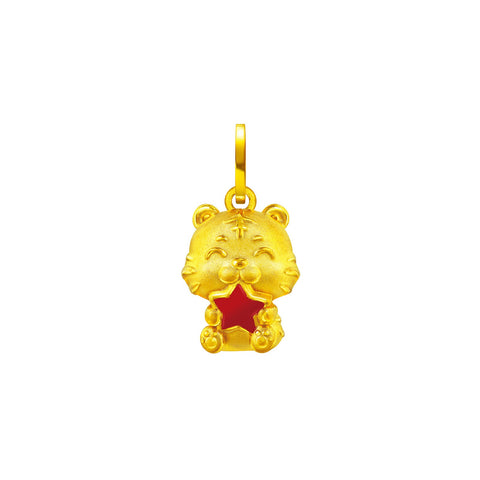 24K Gold Year of the Tiger Pendant-24K Gold Year of the Tiger Pendant - 56R12808426