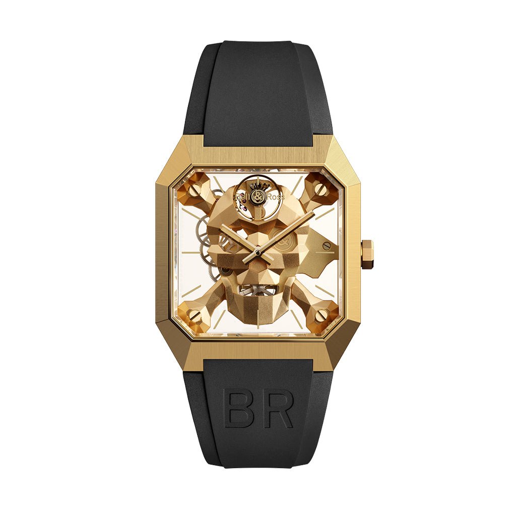 Bell & Ross BR 01 Cyber Skull Bronze-Bell & Ross BR 01 Cyber Skull Bronze - BR01-CSK-BR/SRB