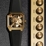 Bell & Ross BR 01 Cyber Skull Bronze-Bell & Ross BR 01 Cyber Skull Bronze - BR01-CSK-BR/SRB