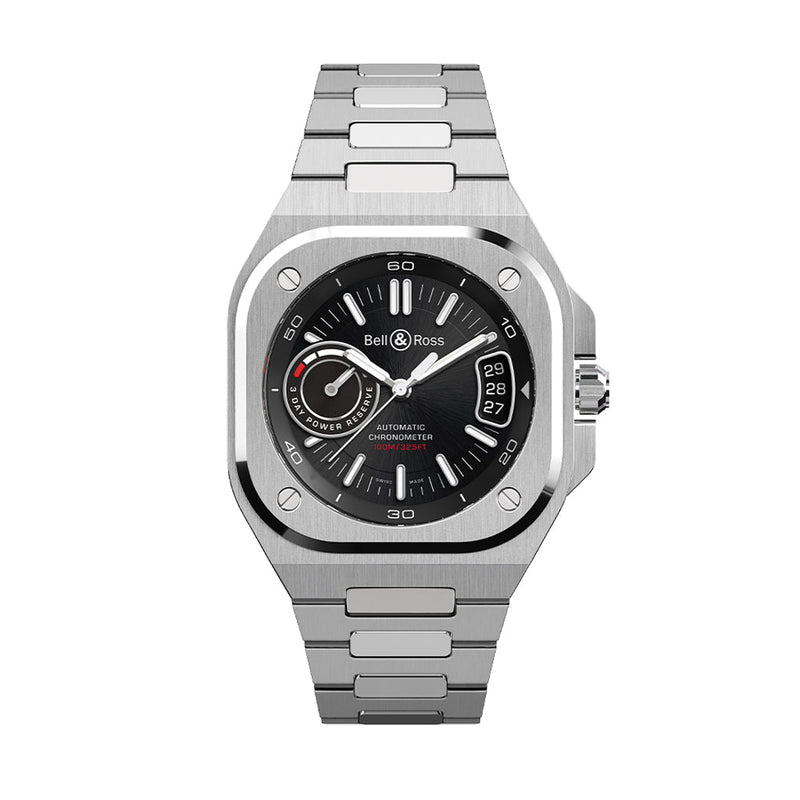 Bell & Ross BR-X5 BLACK STEEL-Bell & Ross BR-X5 BLACK STEEL - BRX5R-BL-ST/SST