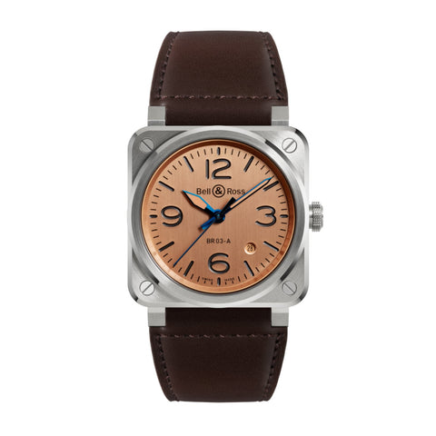 Bell & Ross New BR 03 Copper - BR03A-GB-ST/SCA