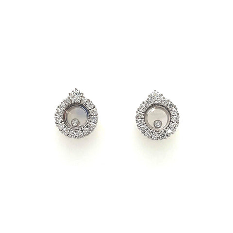 Chopard Happy Diamonds Earrings-Chopard Happy Diamonds Earrings - 839466-1001