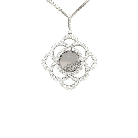 Chopard Happy Diamonds Flower Pendant-Chopard Happy Diamonds Flower Pendant - 799449-1001