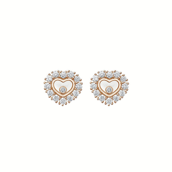 Chopard Happy Diamonds Heart Stud Earrings