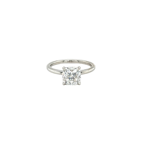 Cushion-cut Engagement Ring-Cushion-cut Engagement Ring - DRFMK04015