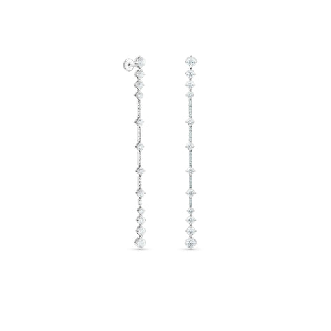 De Beers Arpeggia One Line Earrings-De Beers Arpeggia One Line Earrings - J2FL04Z99W