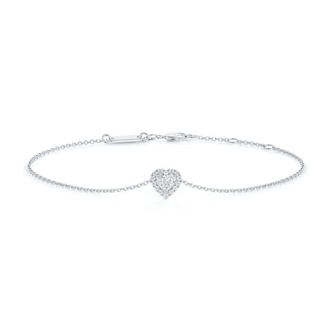 De Beers Aura Heart Diamond Bracelet-De Beers Aura Heart Diamond Bracelet - B1032670218