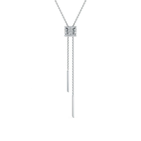 De Beers Dewdrop Necklace-De Beers Dewdrop Necklace - J5FU06Z00W80
