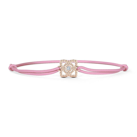 De Beers Enchanted Lotus Cord Bracelet-De Beers Enchanted Lotus Cord Bracelet - B1032820000
