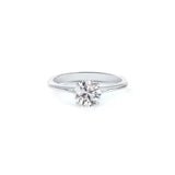 De Beers Forevermark Icon™ Setting Round Engagement Ring-De Beers Forevermark Icon™ Setting Round Engagement Ring - DRFMK03837