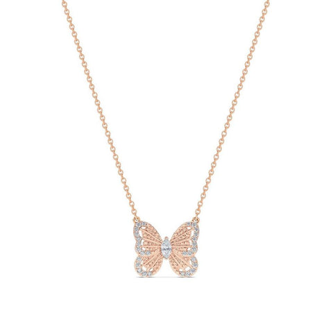 De Beers Portraits of Nature Butterfly Pendant-De Beers Portraits of Nature Butterfly Pendant - J5PN11M00K45