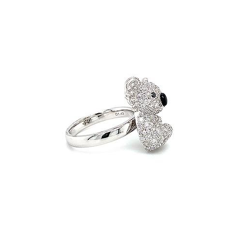 Diamond Koala Ring