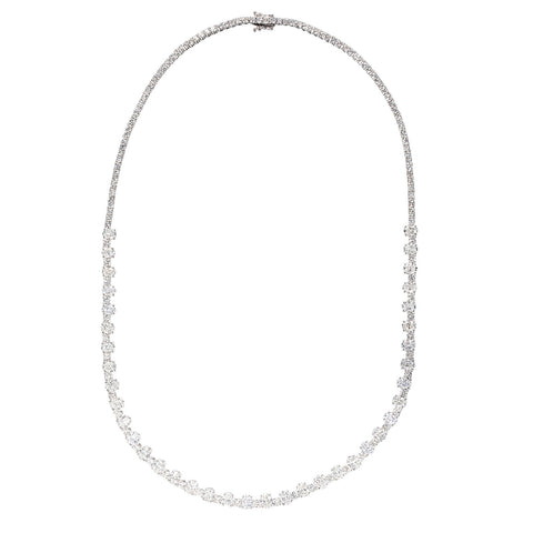 Diamond Necklace-Diamond Necklace - DNNEL00216
