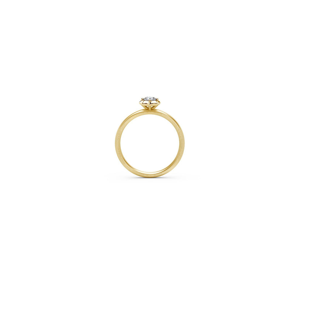 De Beers Forevermark Alchemy Sophisticate Solitaire Stackable Ring-Forevermark Alchemy Sophisticate Solitaire Stackable Ring -