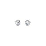 De Beers Forevermark Tribute™ Collection Beaded Stud Earrings-Forevermark Diamond Earrings -