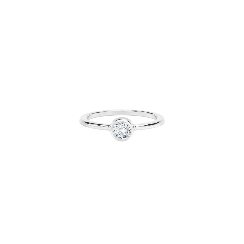 De Beers Forevermark Tribute™ Collection Round Diamond Ring-Forevermark Diamond Ring -
