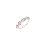 De Beers Forevermark Tribute™ Collection Braided Five Stone Ring-Forevermark Diamond Ring -