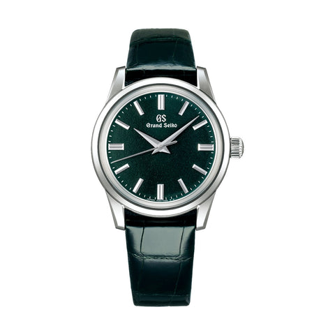 Grand Seiko Elegance Collection SBGW285-Grand Seiko Elegance Collection - Grand Seiko Elegance Collection SBGW285 in a 37mm stainless steel case with deep green dial on leather strap, featuring a mechanical hand-wound movement with up to 72 hours of power reserve.