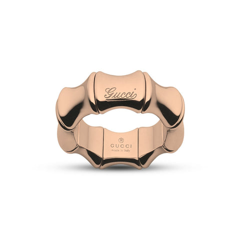 Gucci Bamboo Ring in Rose Gold-Gucci Bamboo Ring in Rose Gold -