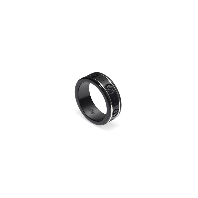 Gucci Icon Thin Synthetic Corundum Ring-Gucci Icon Thin Synthetic Corundum Ring - YBC225985001014