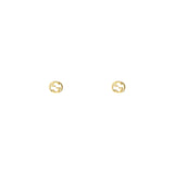 Gucci Interlocking G Gold Earrings-Gucci Interlocking G Gold Earrings - YBD662111001