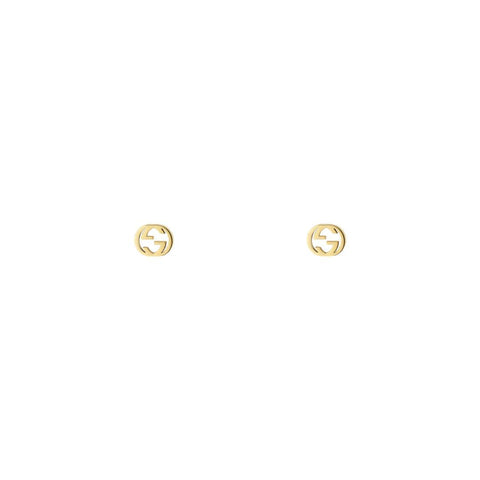 Gucci Interlocking G Gold Earrings - YBD662111001
