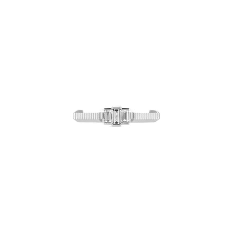 Gucci Link to Love Baguette Diamond Ring-Gucci Link to Love Baguette Diamond Ring - YBC662457001012