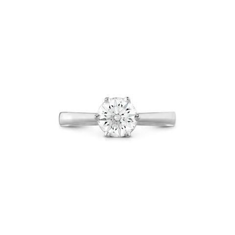 Hearts On Fire Hof Signature 6 Prong Solitaire Engagement Ring-Hearts On Fire Hof Signature 6 Prong Solitaire Engagement Ring -