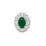 Jade Diamond Ring-Jade Diamond Ring -