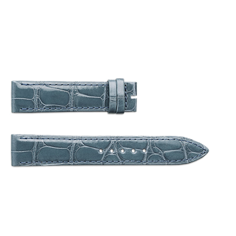 Jaeger-LeCoultre Alligator Leather Turquoise 17/16mm-Jaeger LeCoultre Alligator Leather Turquoise 17/16mm - QC1376O2