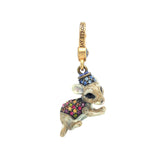 Jay Strongwater Mouse Charm-Jay Strongwater Mouse Charm -