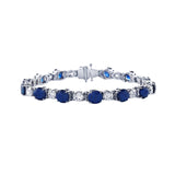 JB Star Sapphire and Diamond Bracelet-JB Star Bracelet -